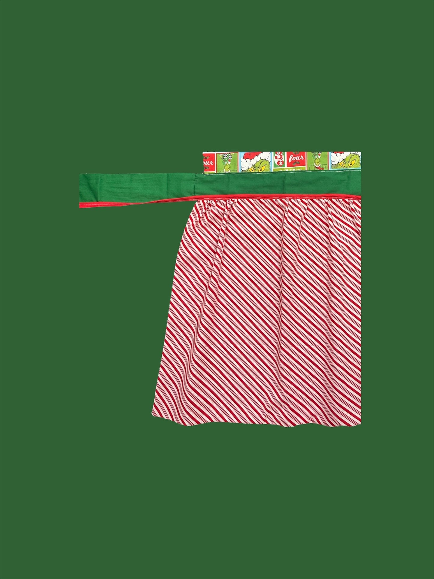 Grinch Christmas Apron