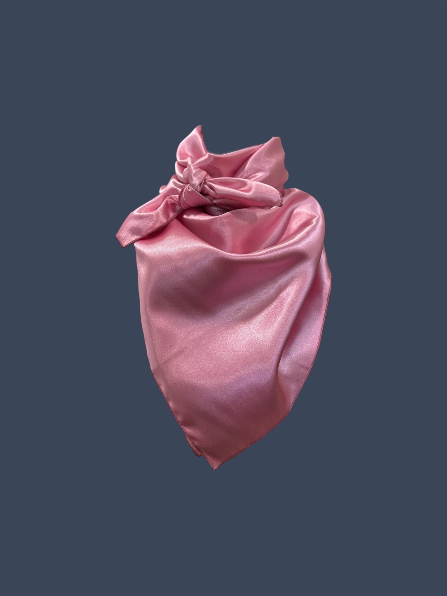 Bright Solid Pink Wild Rag