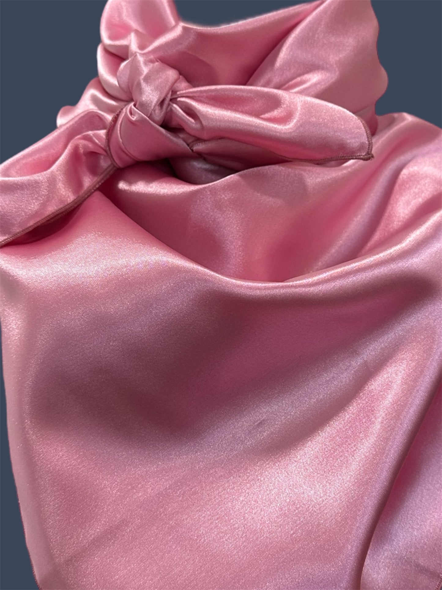 Bright Solid Pink Wild Rag