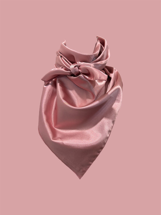 Solid Pink Wild Rag
