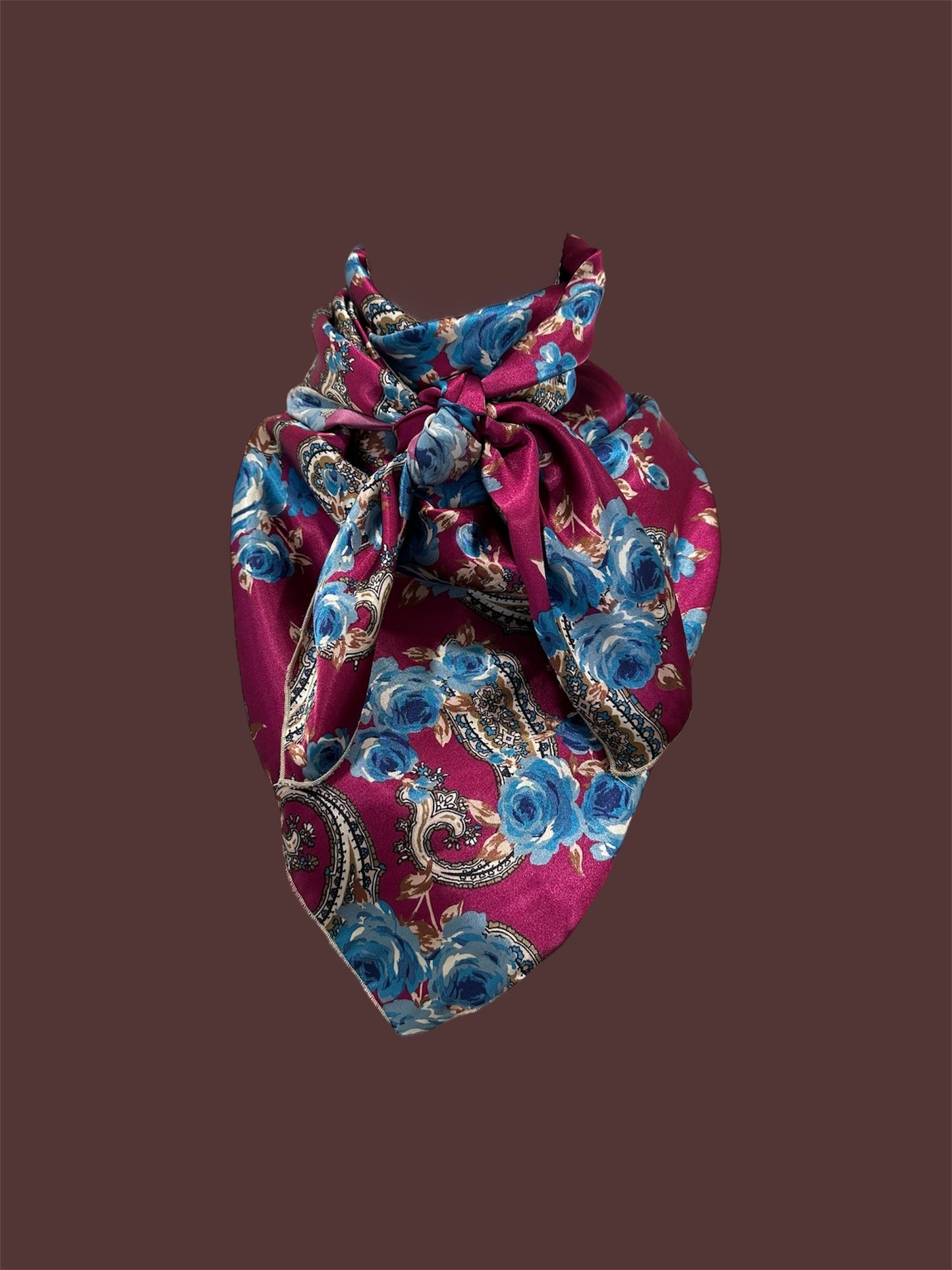 Red Blue Wild Rag